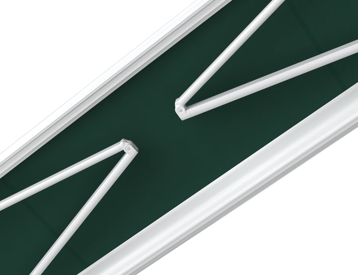 Etna Half Cassette Motorised Retractable Awning(valance removable)