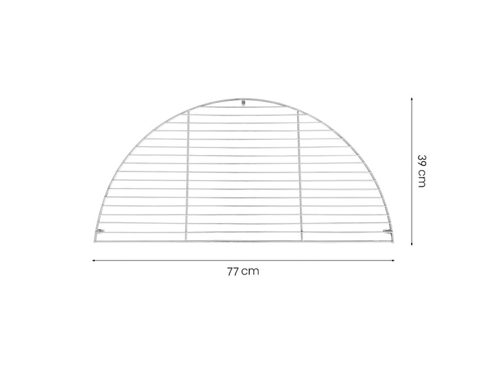 BASIN 75cm Fire Pit Grill Duo Set