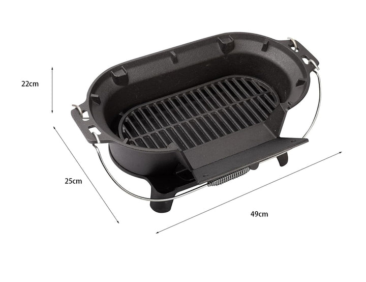 Ember Cast Iron Hibachi Grill