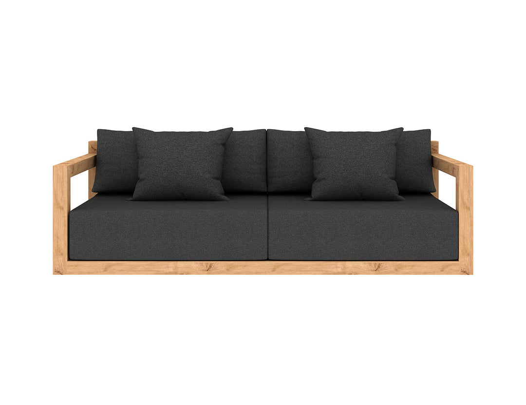 Ibis Outdoor Teak Sofa Sectional Set  - 3pcs