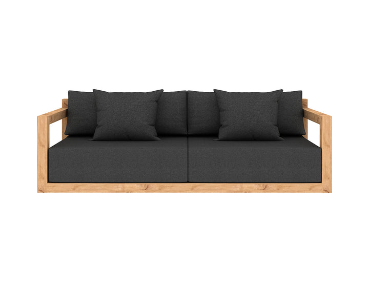 Ibis Outdoor Teak Sofa Sectional Set  - 3pcs