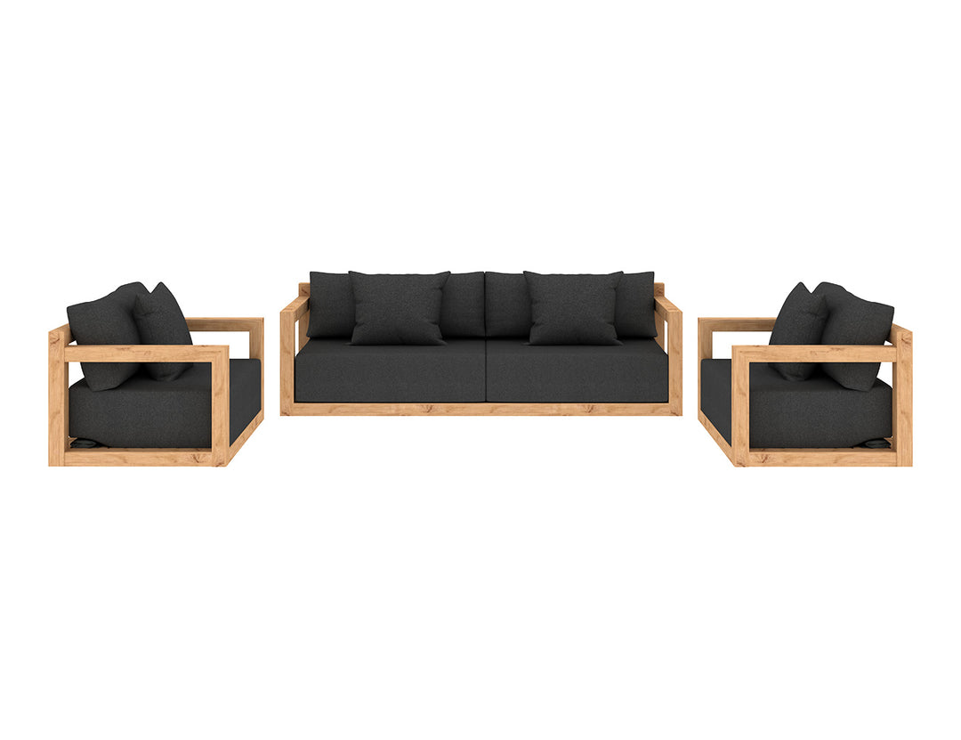 Ibis Outdoor Teak Corner Sofa, ,