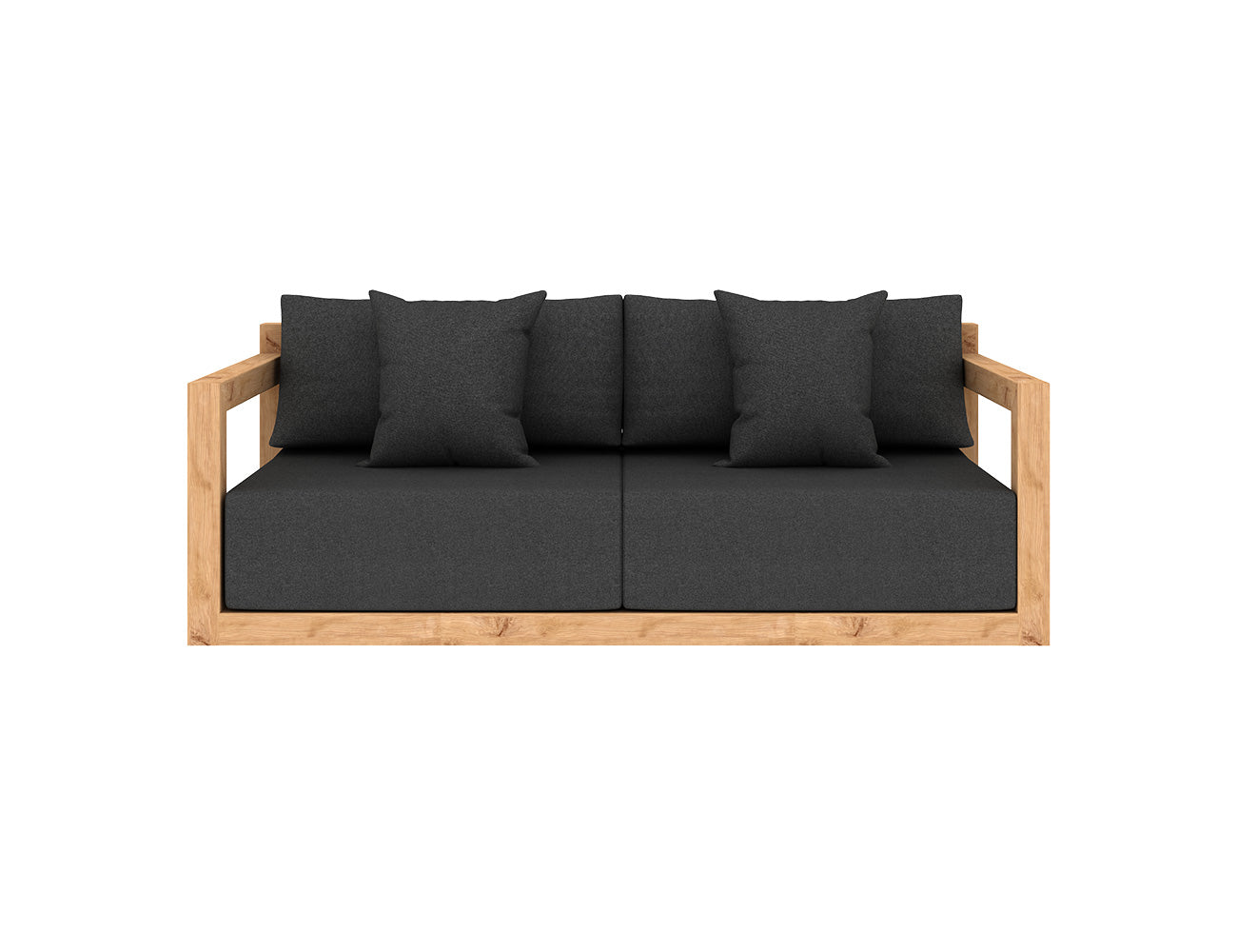 Ibis Outdoor Teak Loveseat Sofa, ,