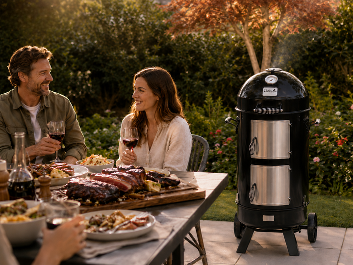 Trail Embers 3-in-1 Vertical Charcoal Smoker