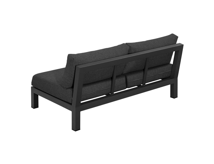 Newport Aluminium Outdoor Loveseat Sofa Set - 3PCS