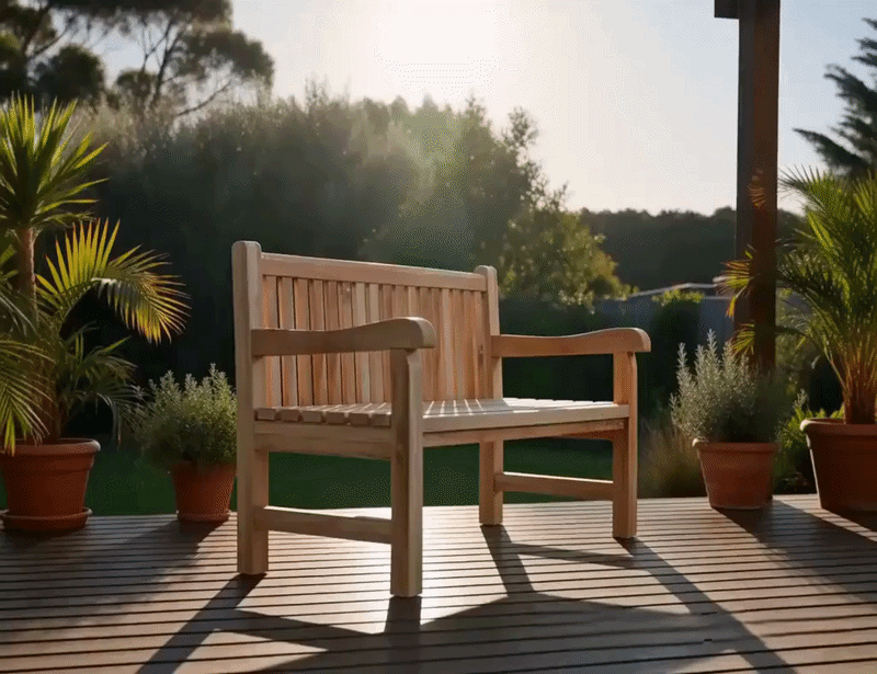 Lyndon A-Grade Teak Garden Bench