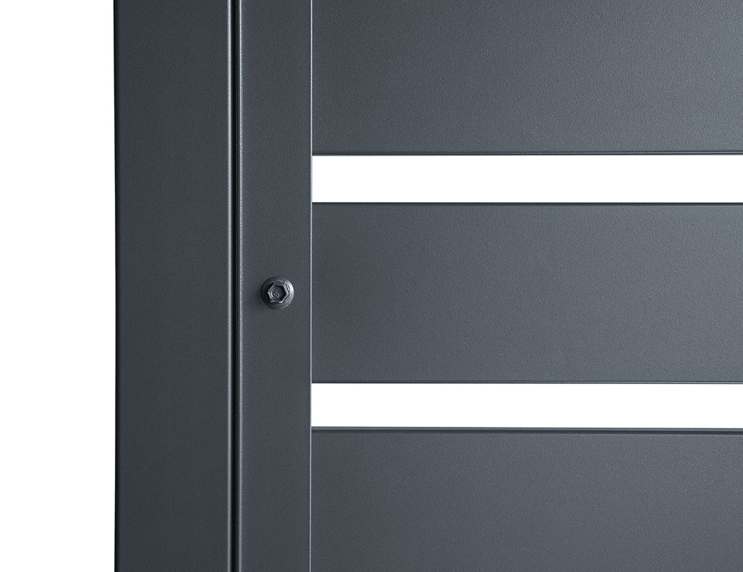 Mediterranean SKY Pergola Slatted Privacy Wall