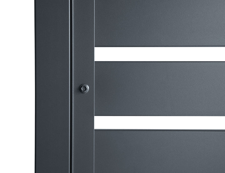 Mediterranean SKY Pergola Slatted Privacy Wall