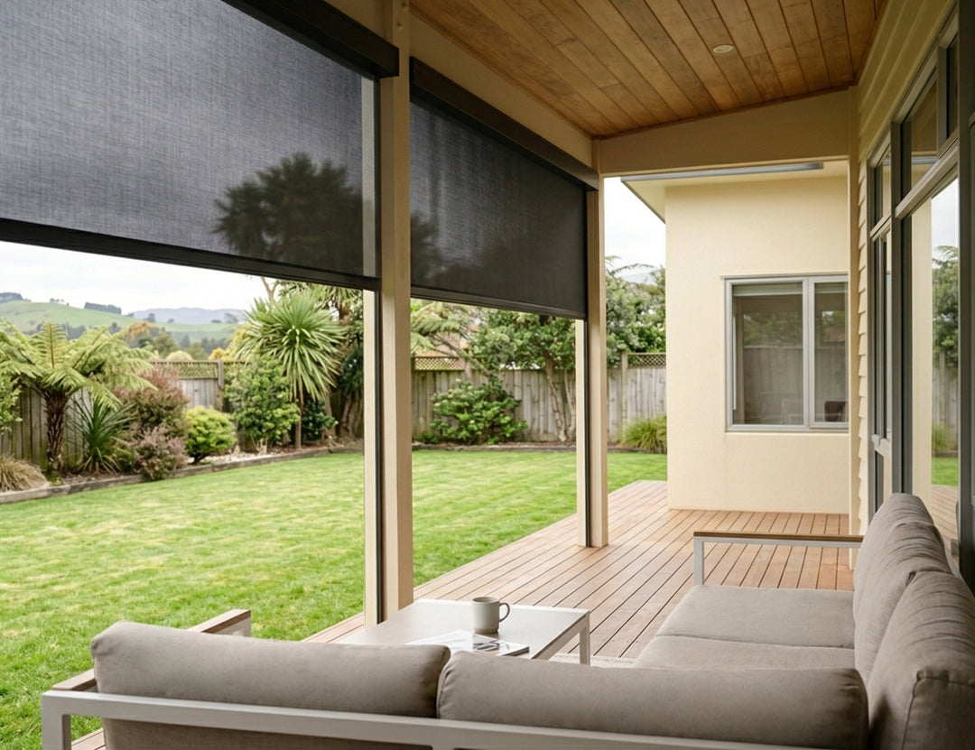 Custom Outdoor Blinds Weatherproof Shades