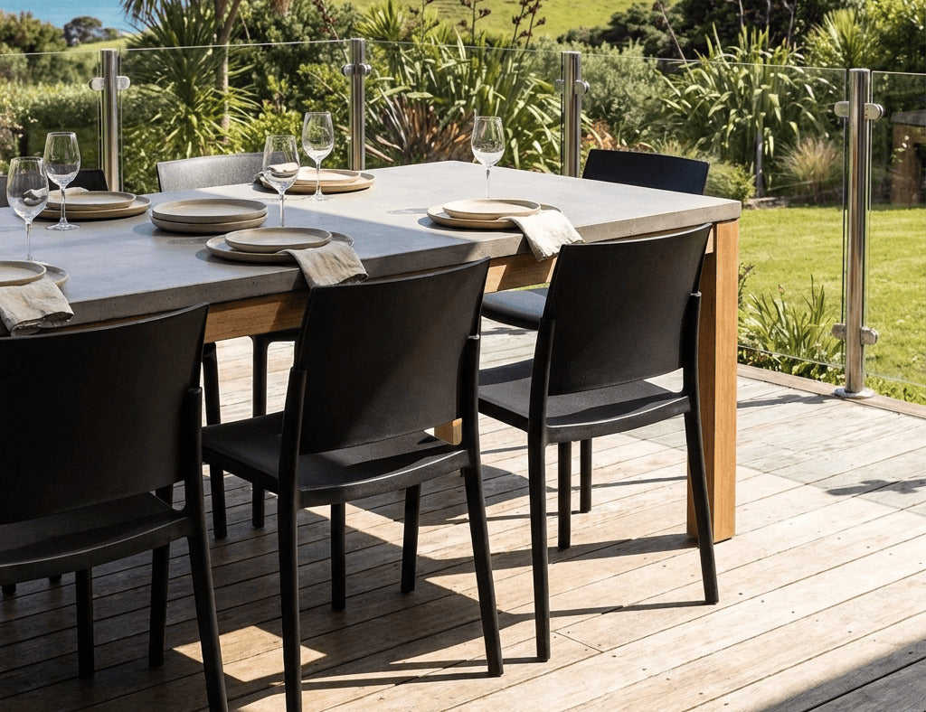 Elsa Outdoor Dining Armless Chair