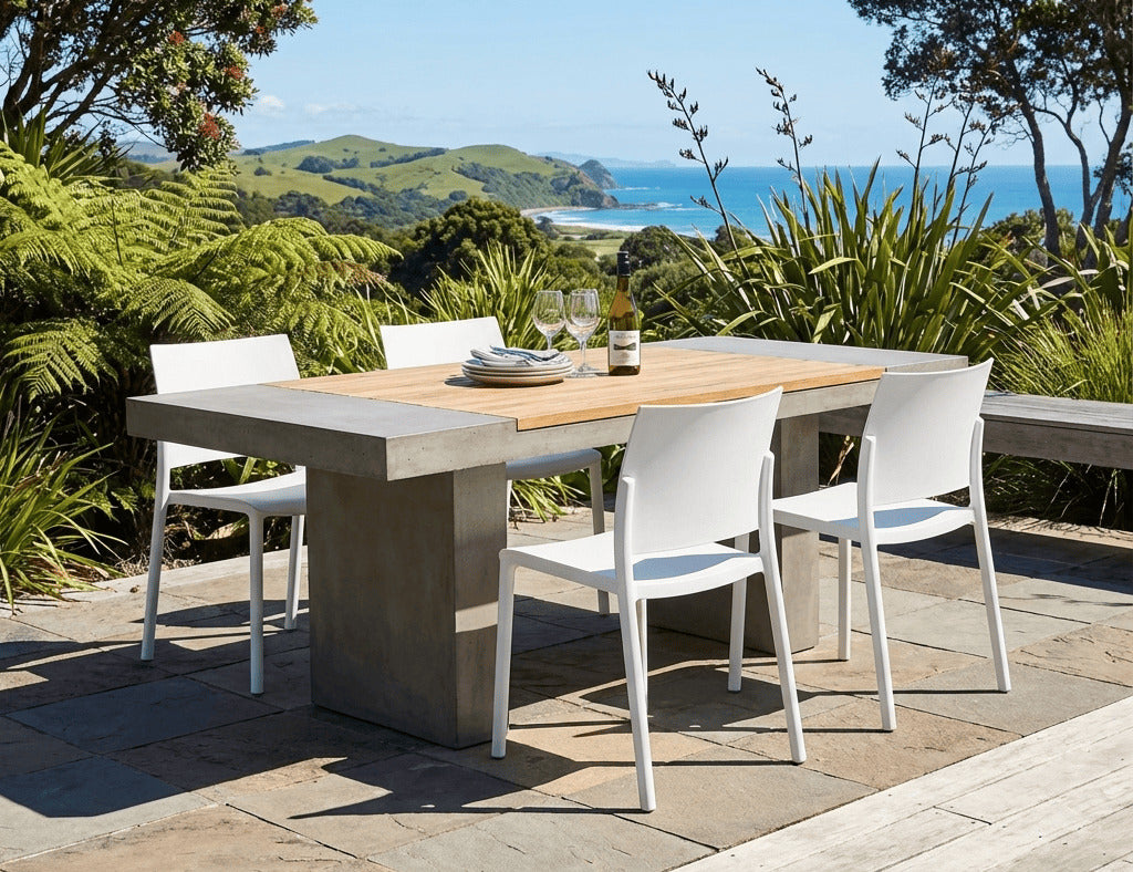 Elsa Outdoor Dining Armless Chair