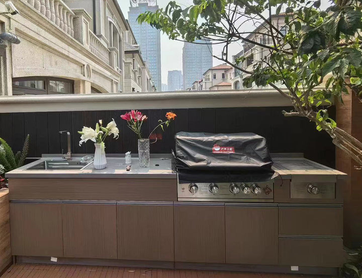 Custom Capricom Outdoor kitchen 2.0