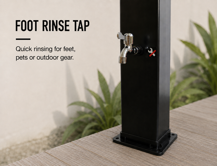 40L Solar Outdoor Shower