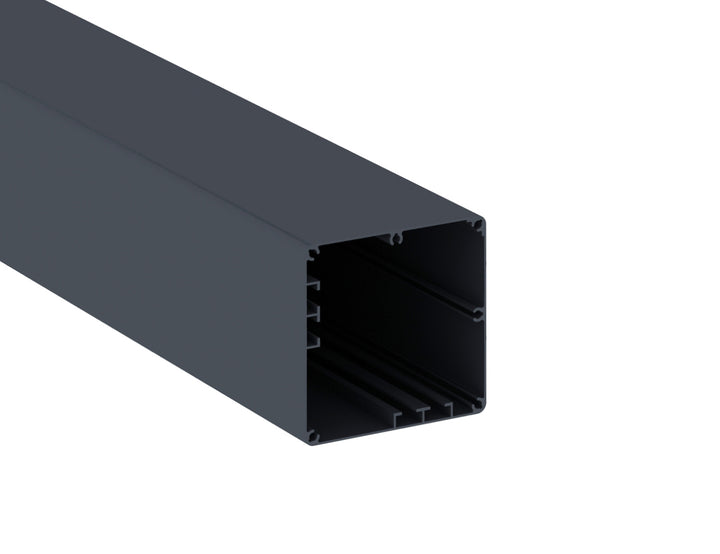 Baltic Manual Freestanding Louvre Roof Aluminium Pergola, Size: 4 x 4m, Colour: Black