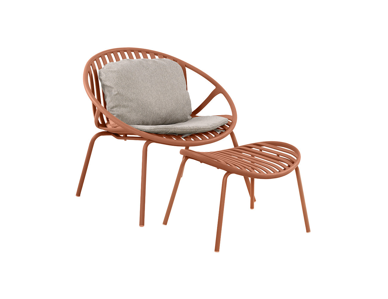 Ample Outdoor Plastic Relaxing Chair