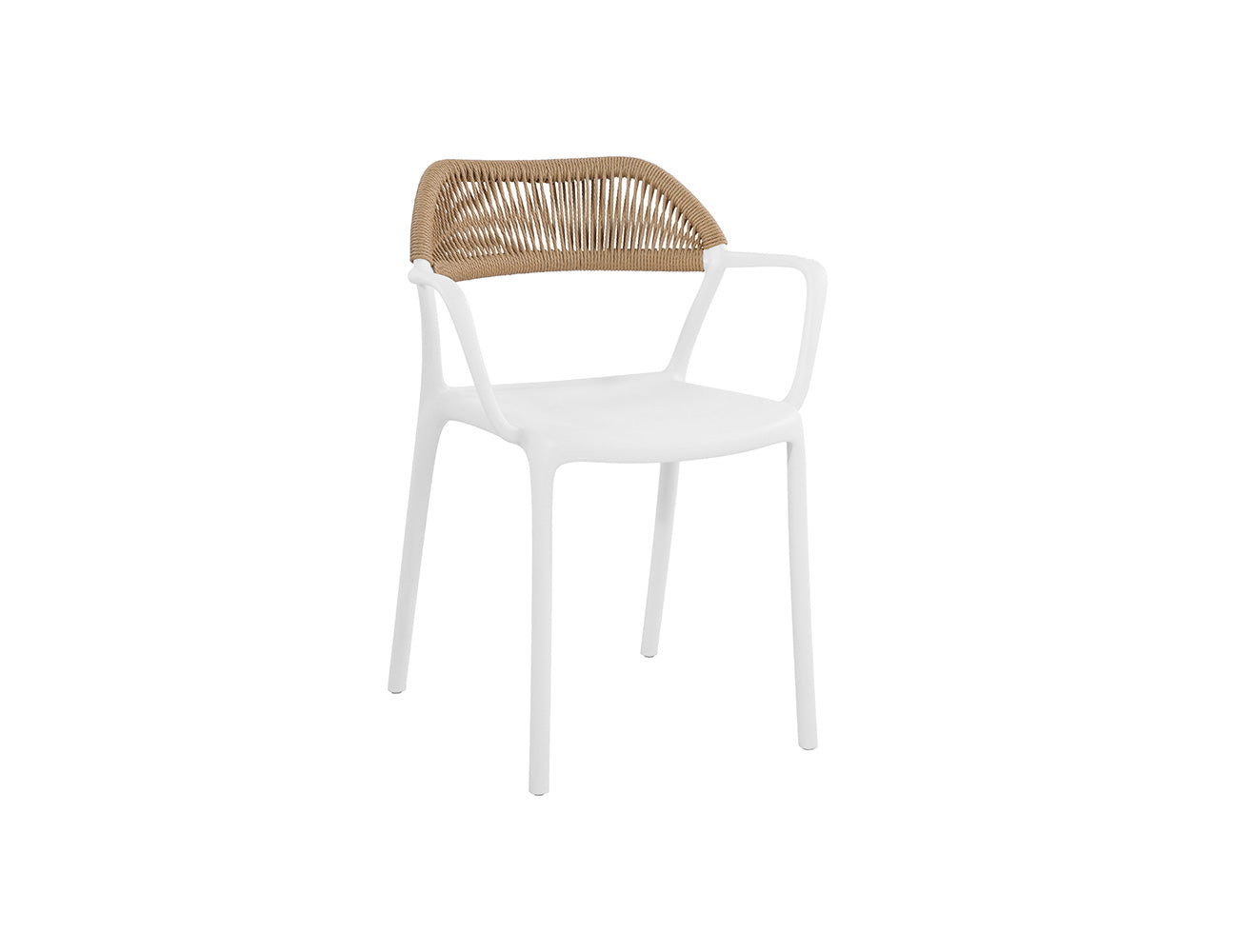 Aiden Outdoor Plastic Dining Armchair