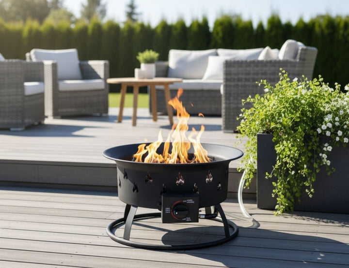 Portable Outdoor Gas Fire Pit