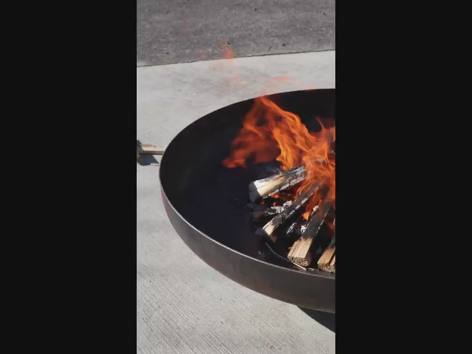 Corten Steel Fire Pit Bowl