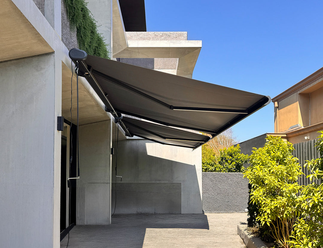 Rainier Full Cassette Motorised Retractable Awning