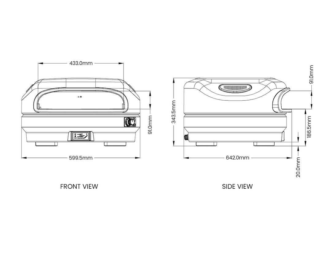 Roma 16 Precision Gas Pizza Oven