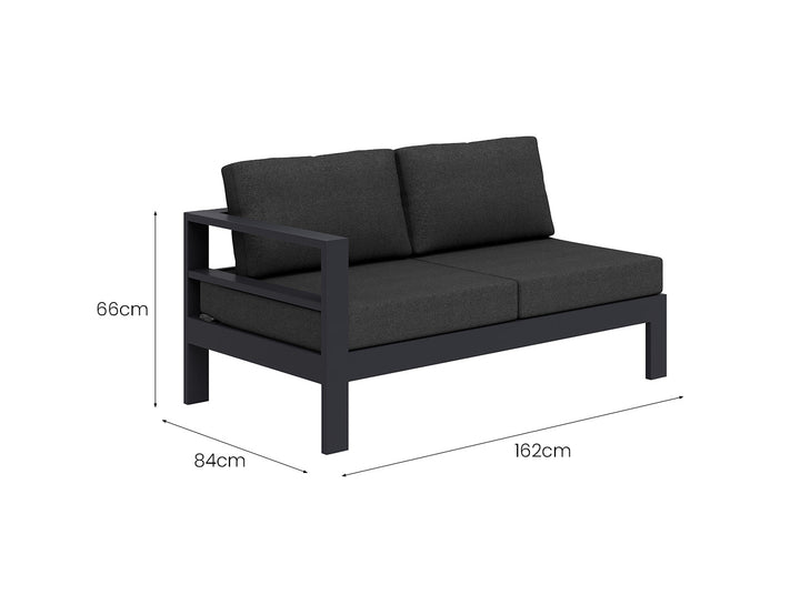 Sandpiper 2.0 Outdoor Sofa Sectional Set- 4PCS