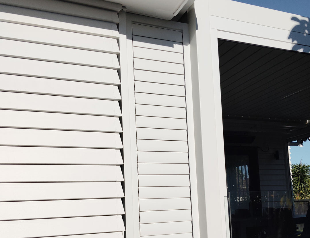 Shutter Wall for Waihi&Hahei Aluminium Pergola - 1.135m