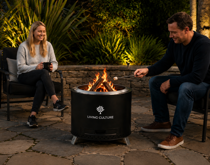 Kaldo Smokeless Stainless Steel Fire Pit