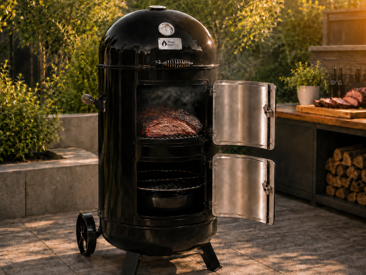 Trail Embers 3-in-1 Vertical Charcoal Smoker