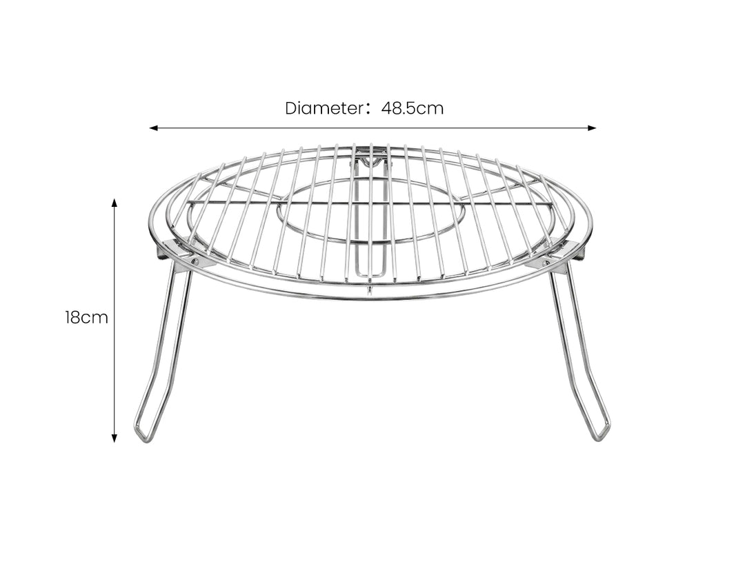 Kaldo Multi-Function BBQ Cooking Grate for Smokeless Fire Pits