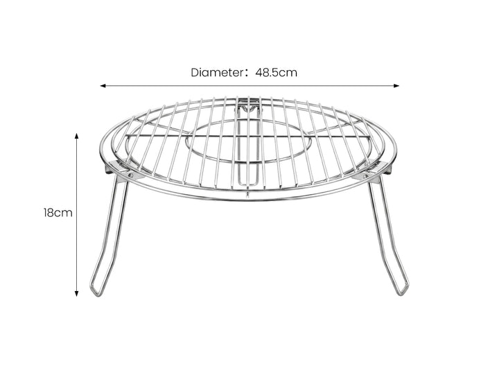 Kaldo Multi-Function BBQ Cooking Grate for Smokeless Fire Pits