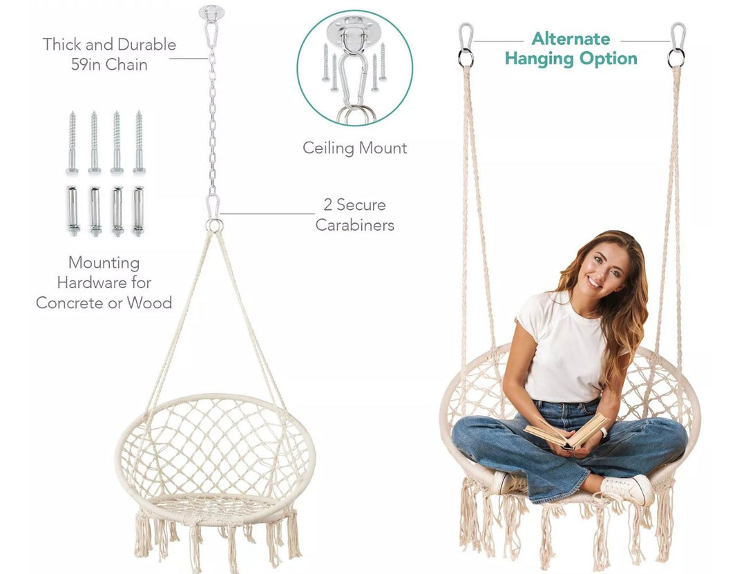 Macrame Hanging Chair