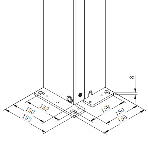 Tasman Motorised Wall Mounted Louvre Roof Aluminium Pergola