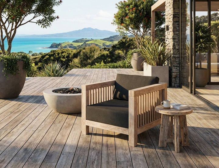 Cardrona Teak Club Chair