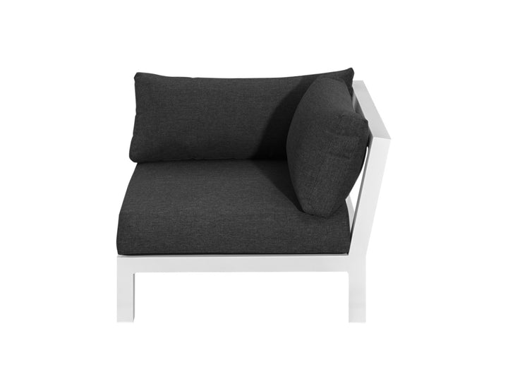 Newport Aluminium Outdoor Armless Sofa Set - 3PCS