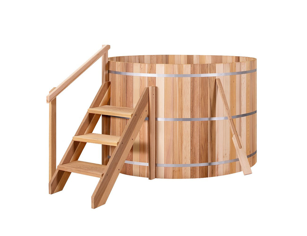 Wood Fired Hot Tub - Premium Red Cedar Wood 1.8m