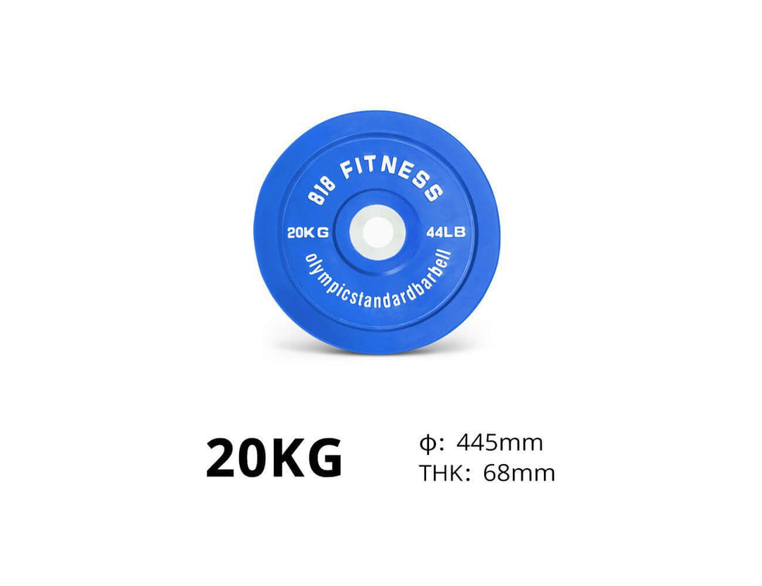 20kg Olympic Bumper Weight Plates x 2 Pieces