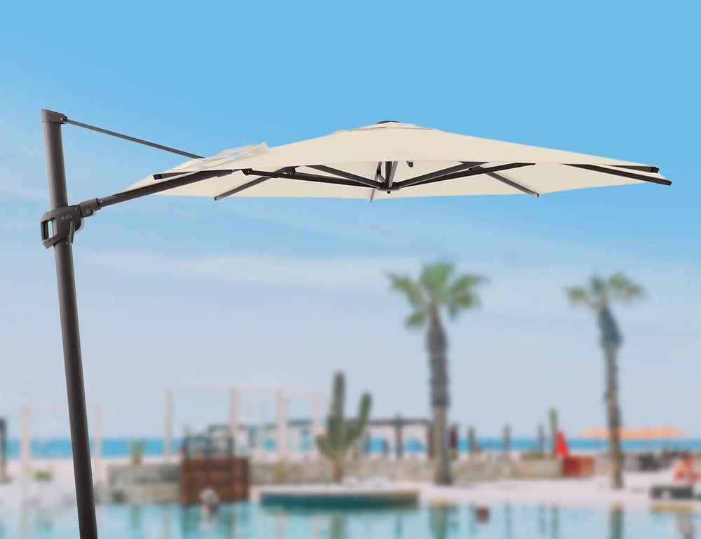 3m Cantilever Umbrella, Colour: Beige,