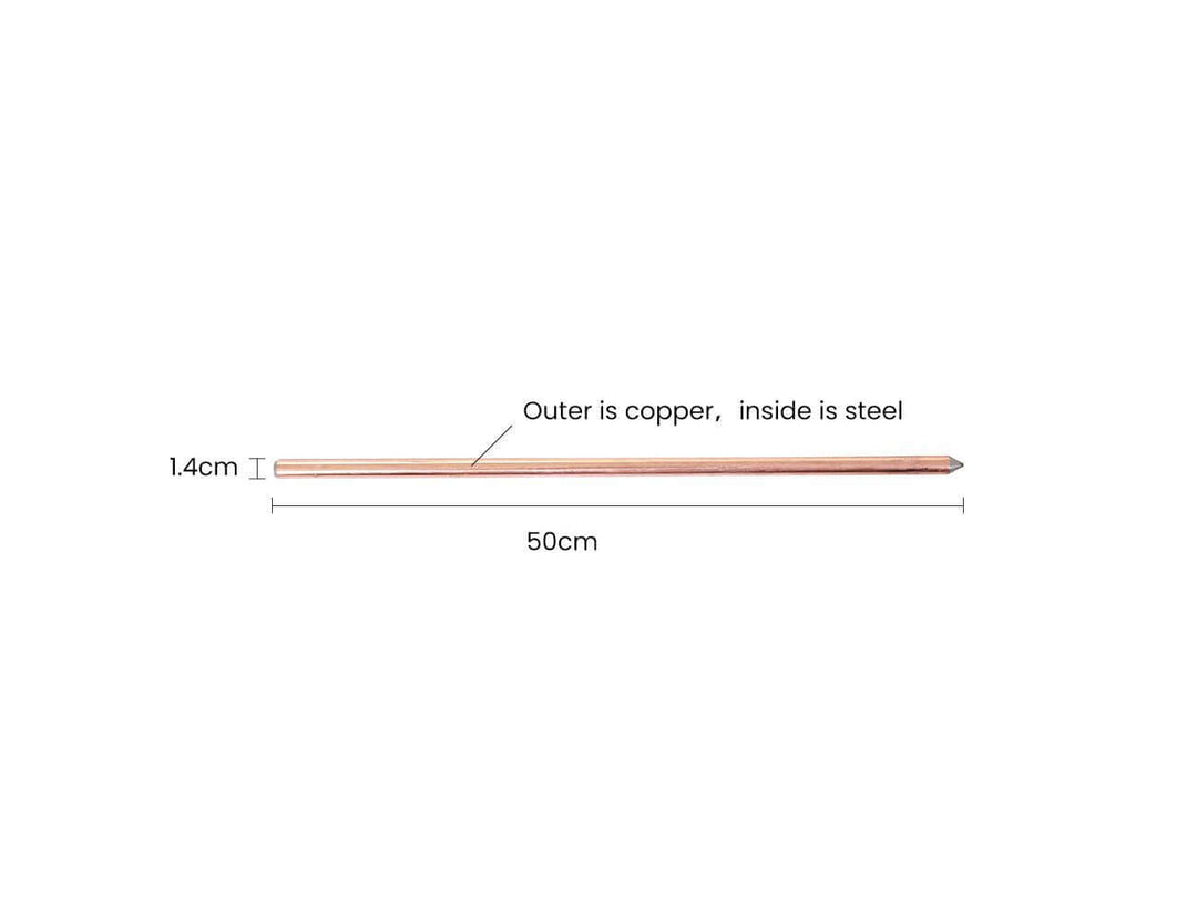 50cm Earth Rod(without connector), ,