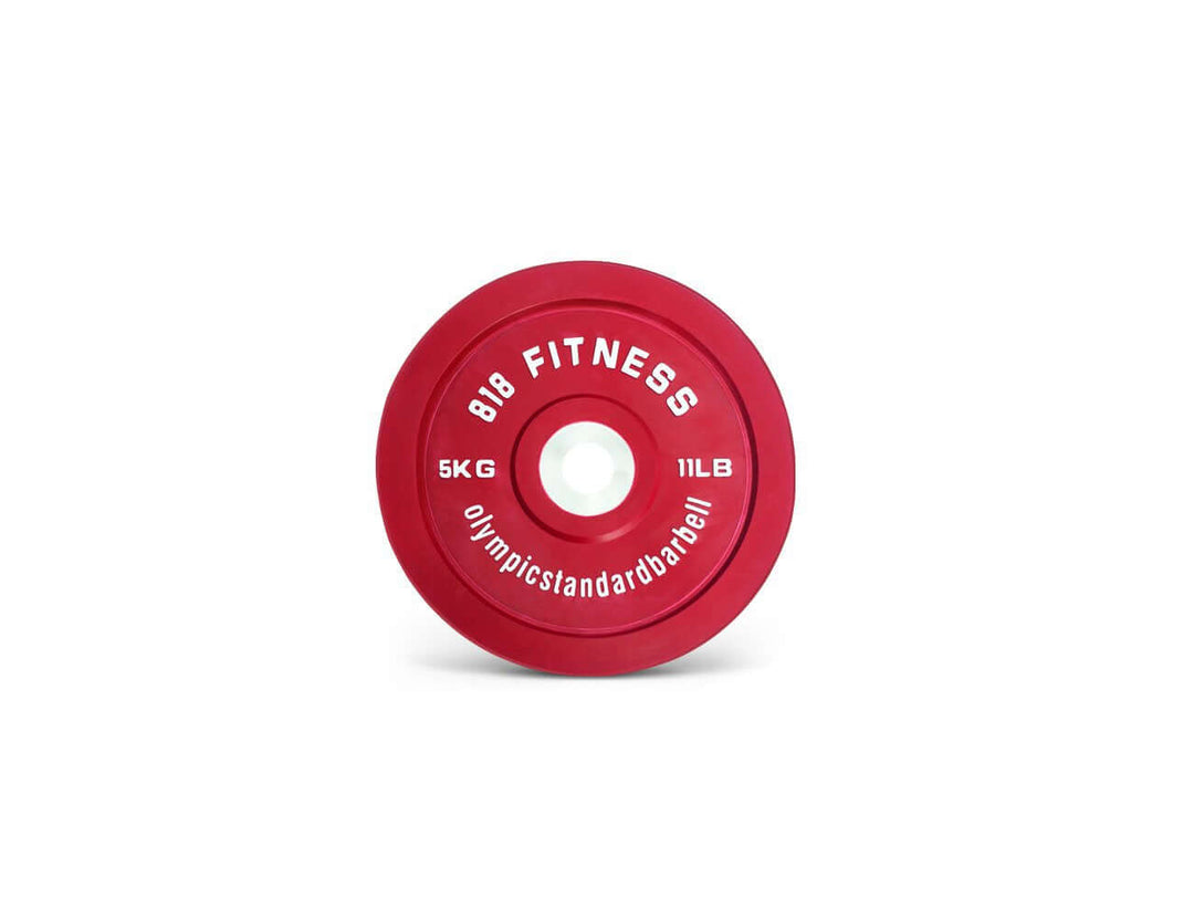 5kg Olympic Bumper Weight Plates x 2 Pieces