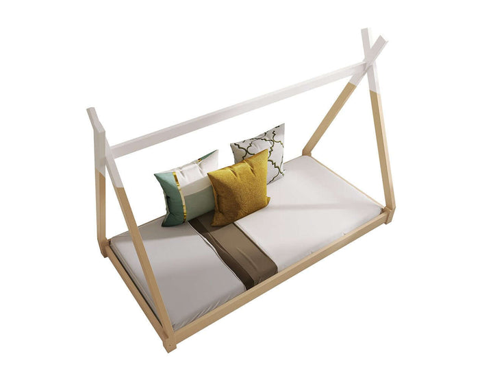 Bambino Kura 2.0 Solid Wood Kids Bed Frame - Single