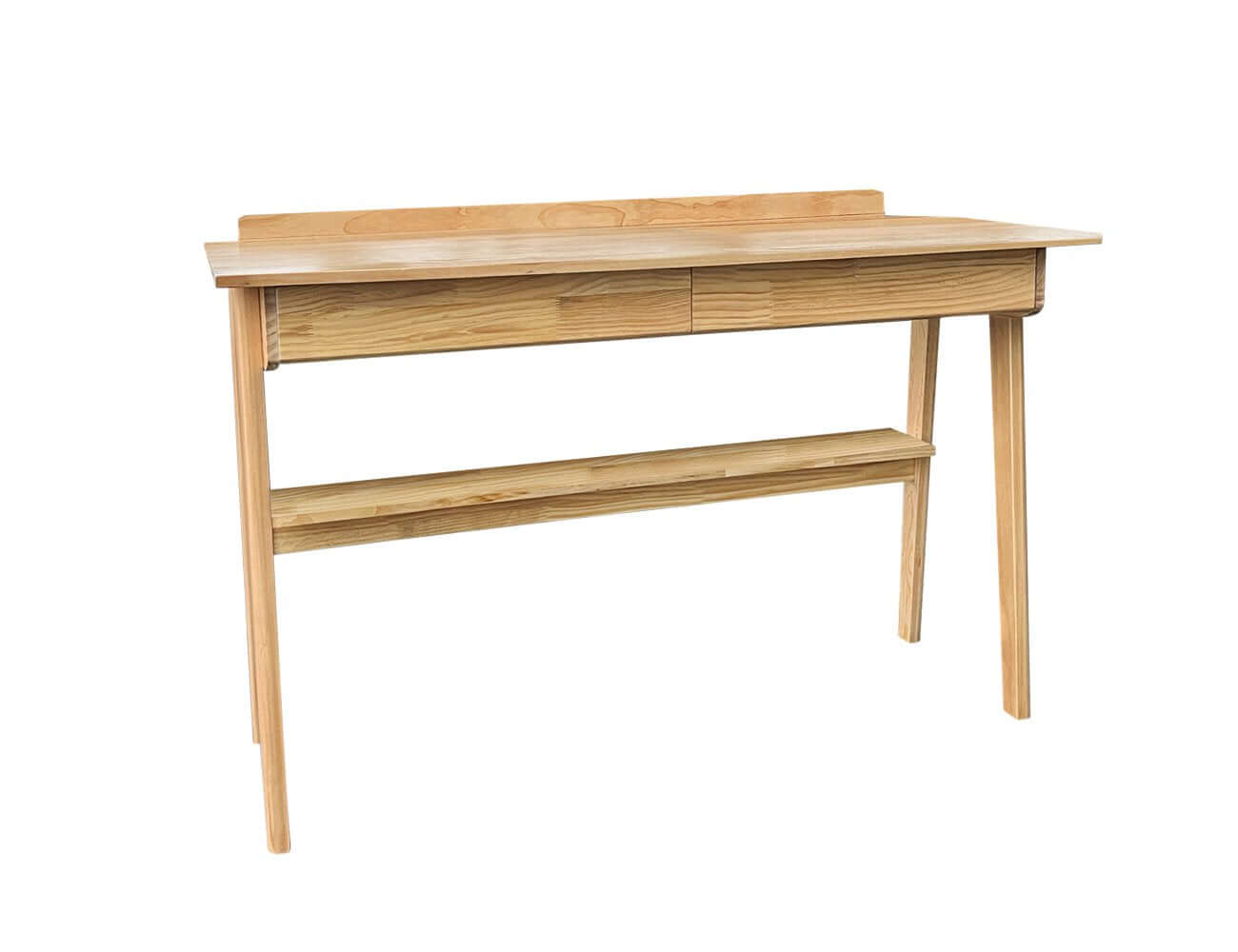 Pine Wood Study Computer Desk - 120cm, ,