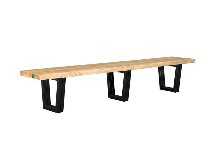 Acerbic Teak Dining Table And Bench Bundle - 250cm, ,