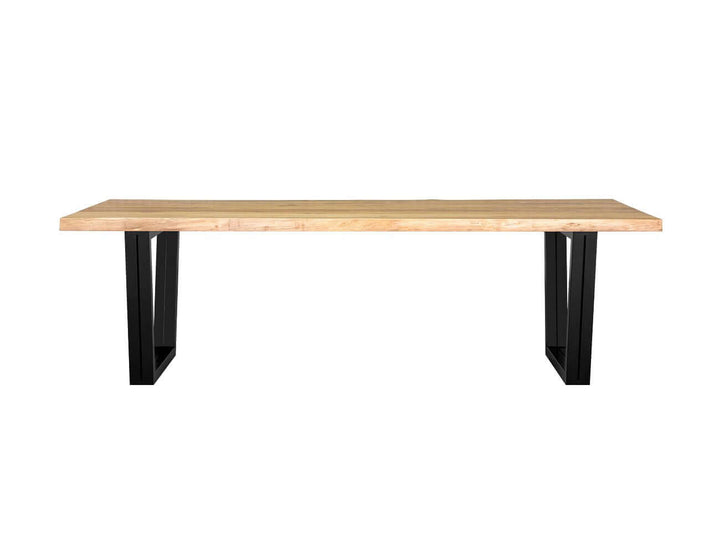 Acerbic Teak Dining Table with Bench Seats- 200cm