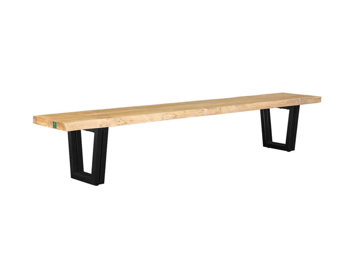 Acerbic Teak Dining Table And Bench Bundle - 250cm, ,
