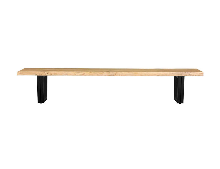 Acerbic Teak Dining Table And Bench Bundle - 250cm, ,