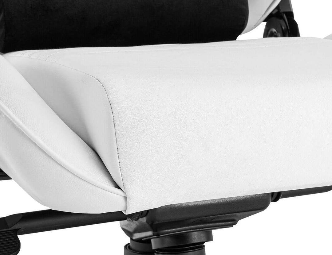 Axle Gaming Chair - White + Black