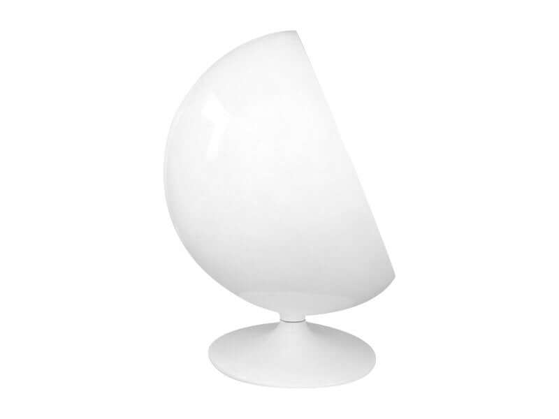 Classic Modern Ball Chair--, Colour: Black/Red,