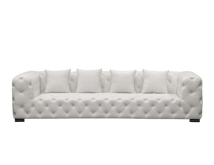 Cleo Velvet Tufted Sofa