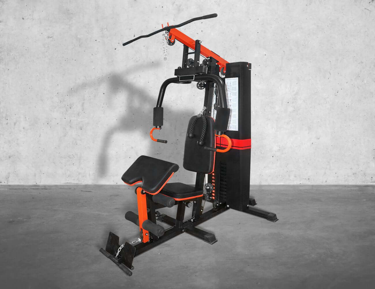 Multifunctional Home Gym Workout Station with Lat Pulldown