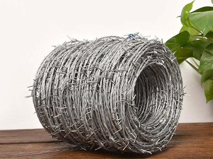 Galvanised Barbed Wire Roll - 2.5mm X 250m, ,